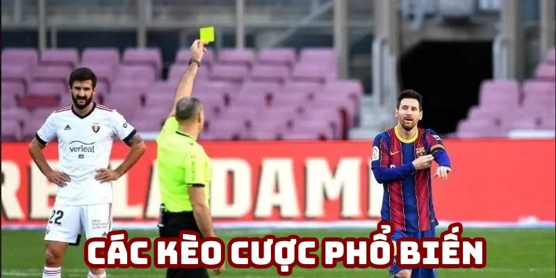 Nhiều cửa cược khác nhau để người chơi tham khảo