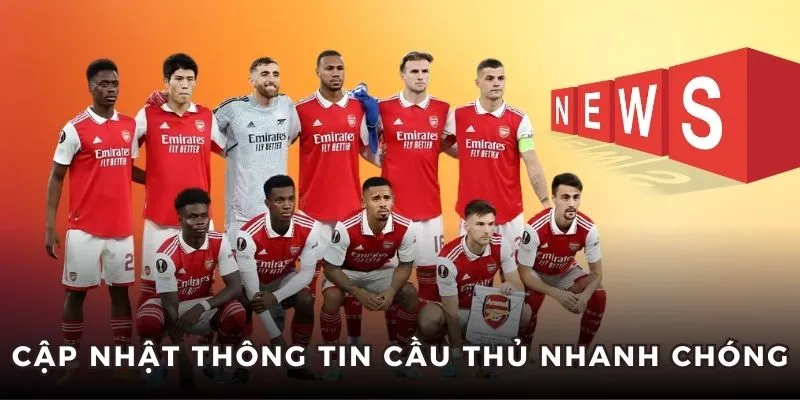 Cập nhật nhanh tình hình cầu thủ